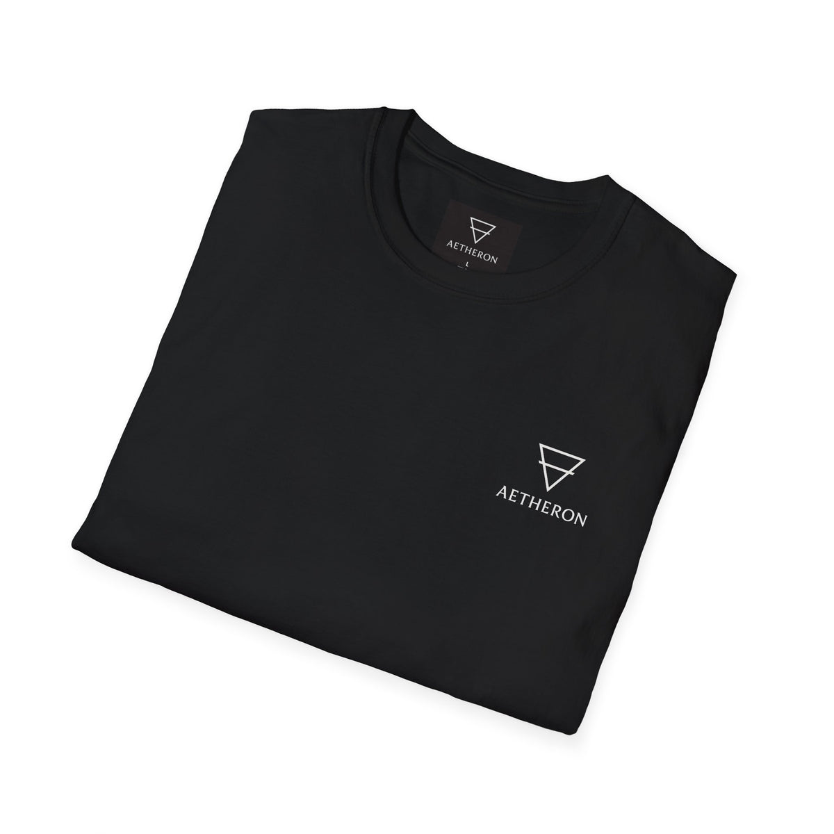 Aetheron Marble Icon Tee – Minimalist Sculpture Graphic