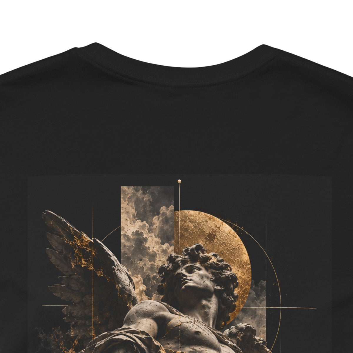 Aetheron Angel Graphic Tee – Classical Art Back Print