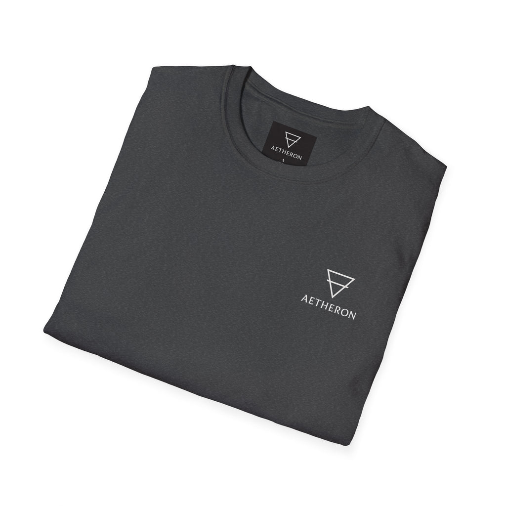 Aetheron Marble Icon Tee – Minimalist Sculpture Graphic