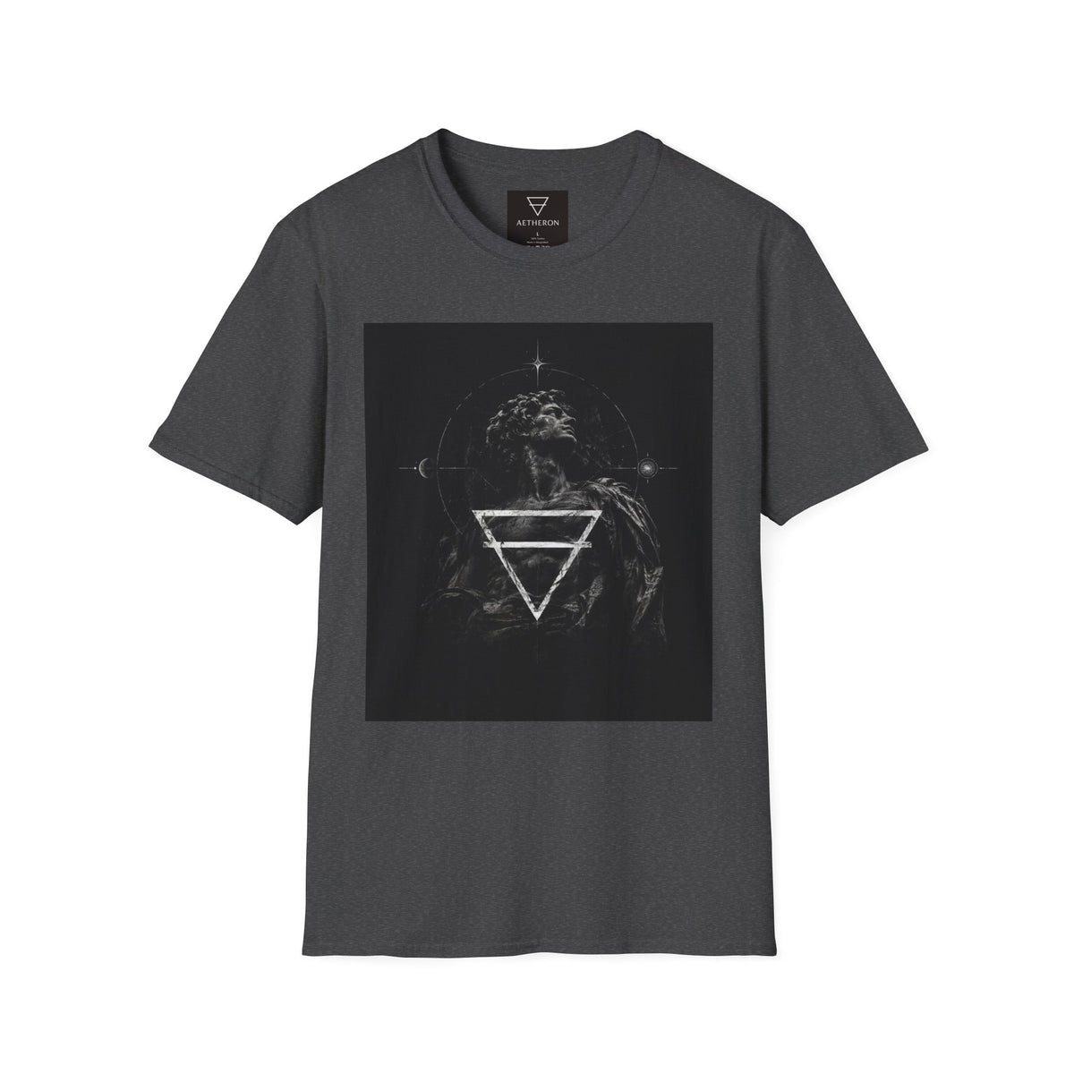 Aetheron Elemental Symbol Tee – Minimalist Art Graphic