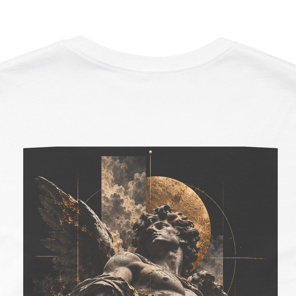 Aetheron Angel Graphic Tee – Classical Art Back Print