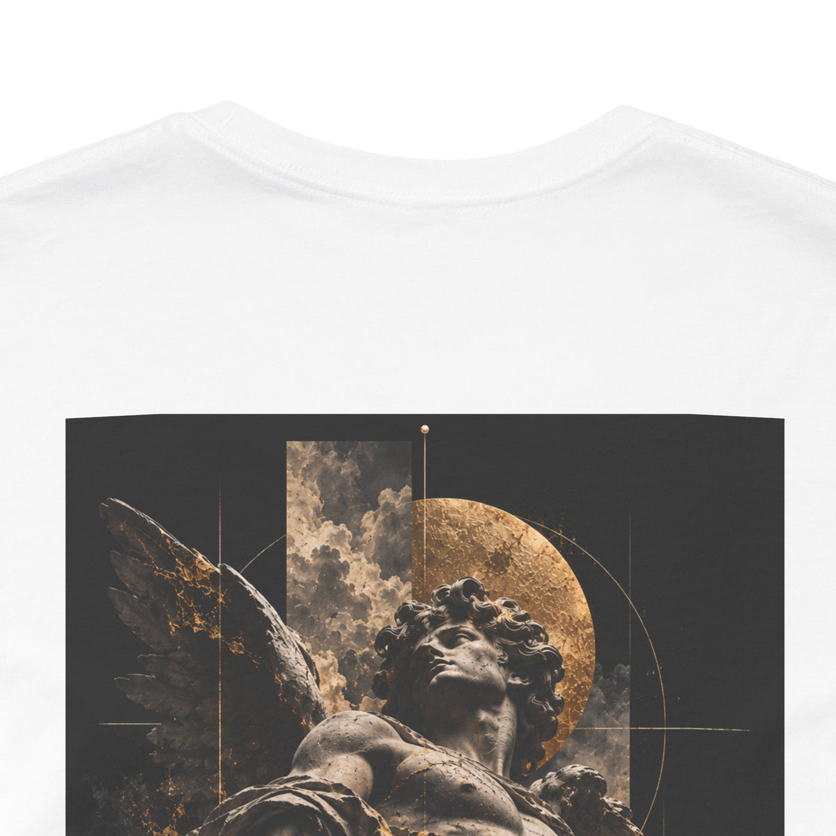 Aetheron Angel Graphic Tee – Classical Art Back Print