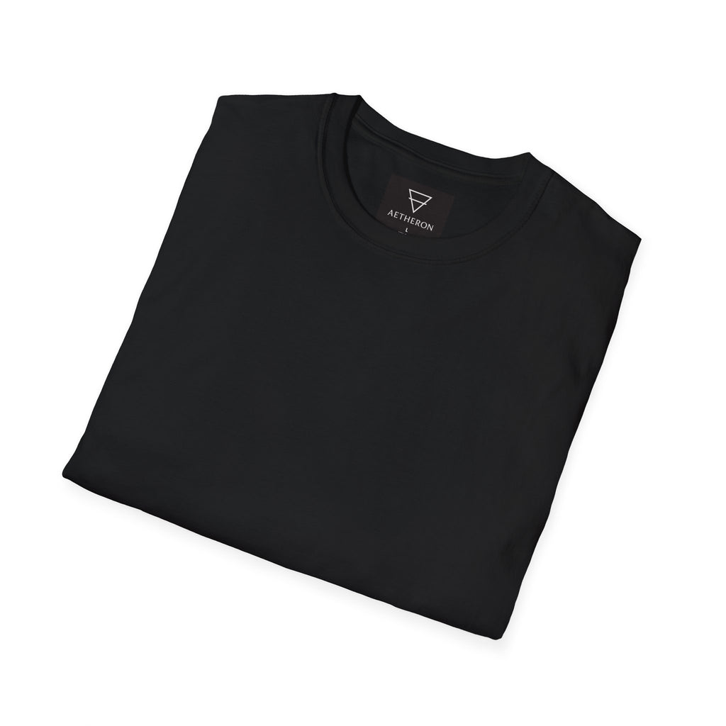 Aetheron Sculptural Emblem Tee – Classical Art Graphic