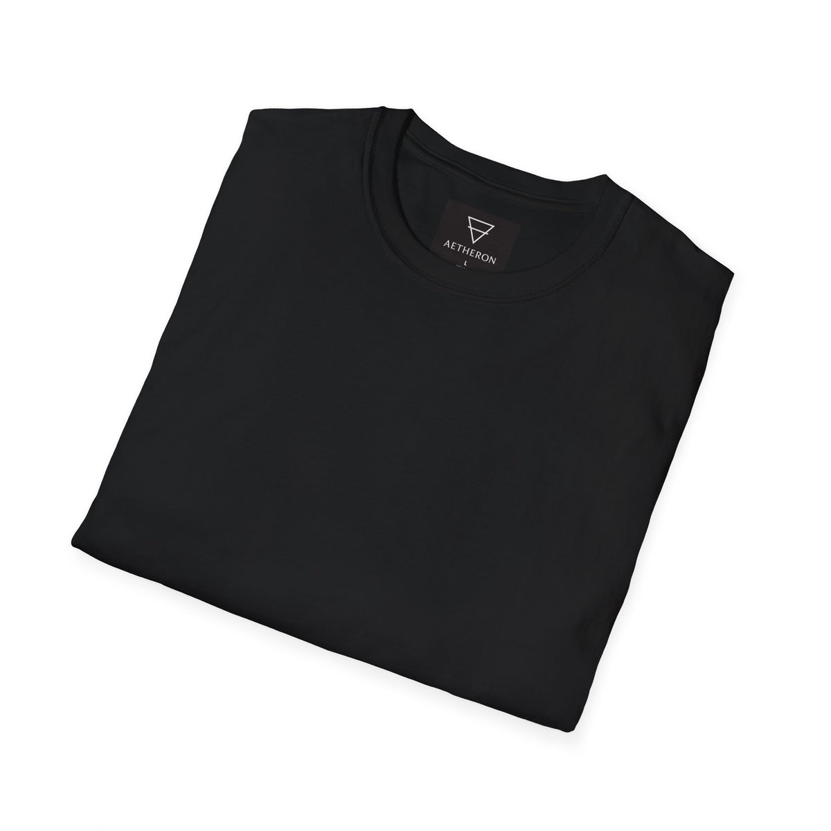 Aetheron Sculptural Emblem Tee – Classical Art Graphic
