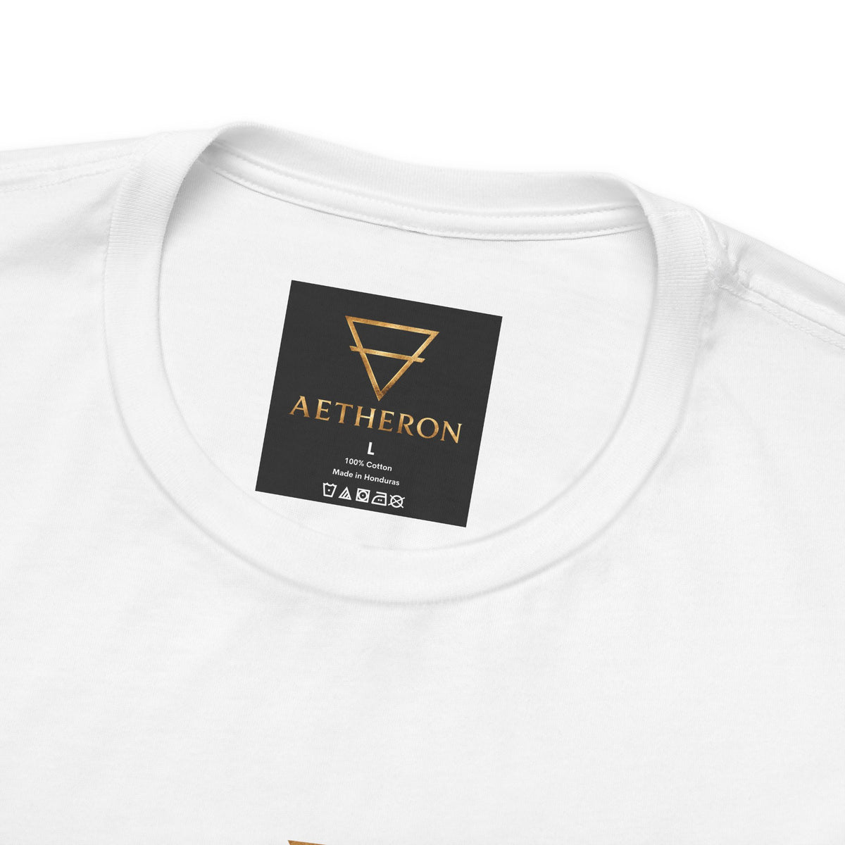 Aetheron Dark Angel Graphic Tee – Gothic Art Back Print