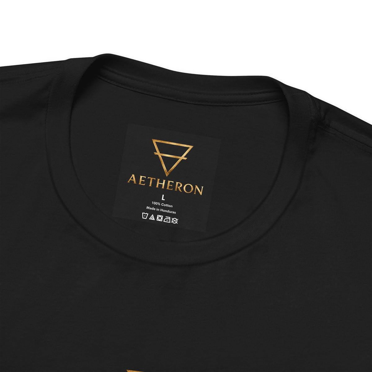 Aetheron Dark Angel Graphic Tee – Gothic Art Back Print
