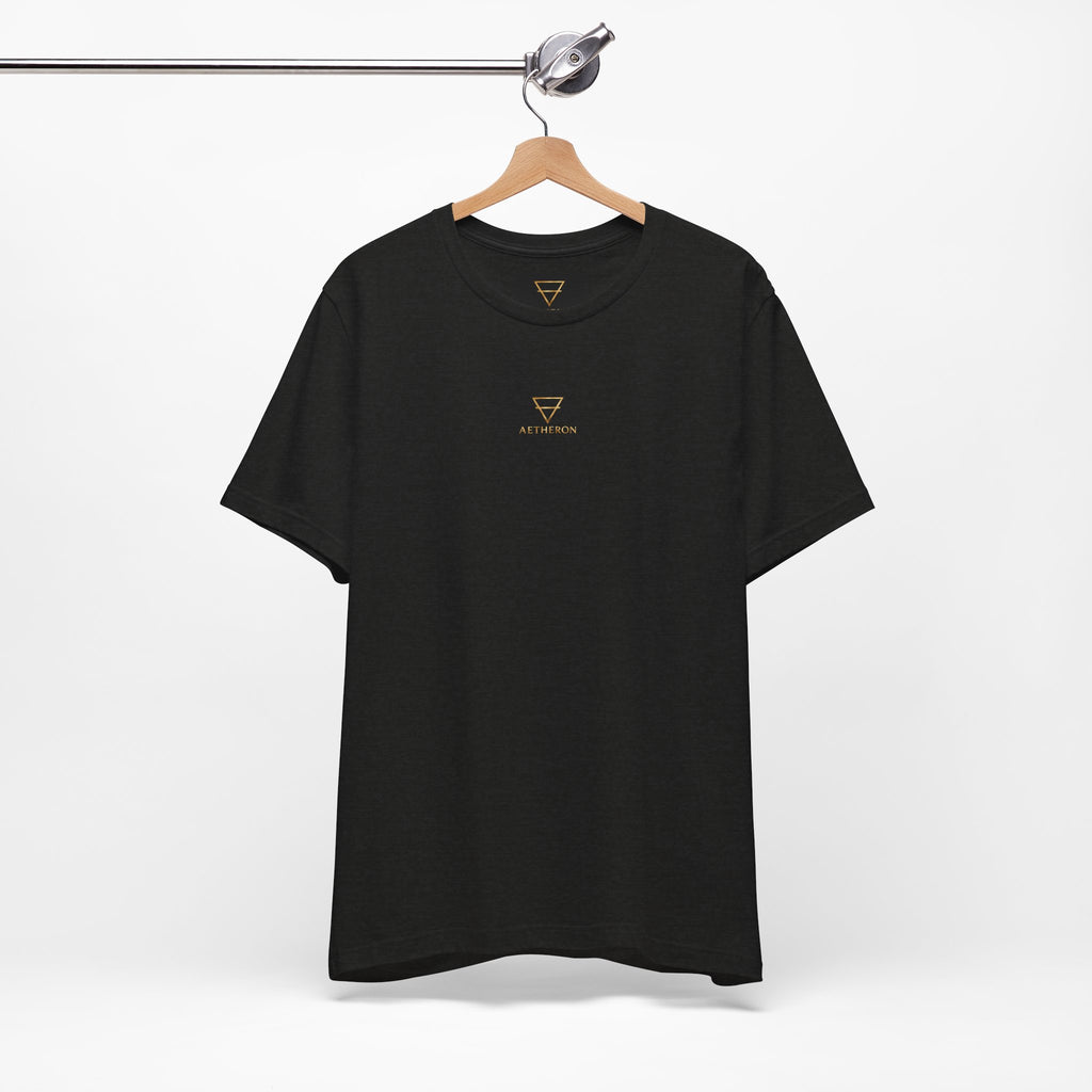 Aetheron Dark Angel Graphic Tee – Gothic Art Back Print