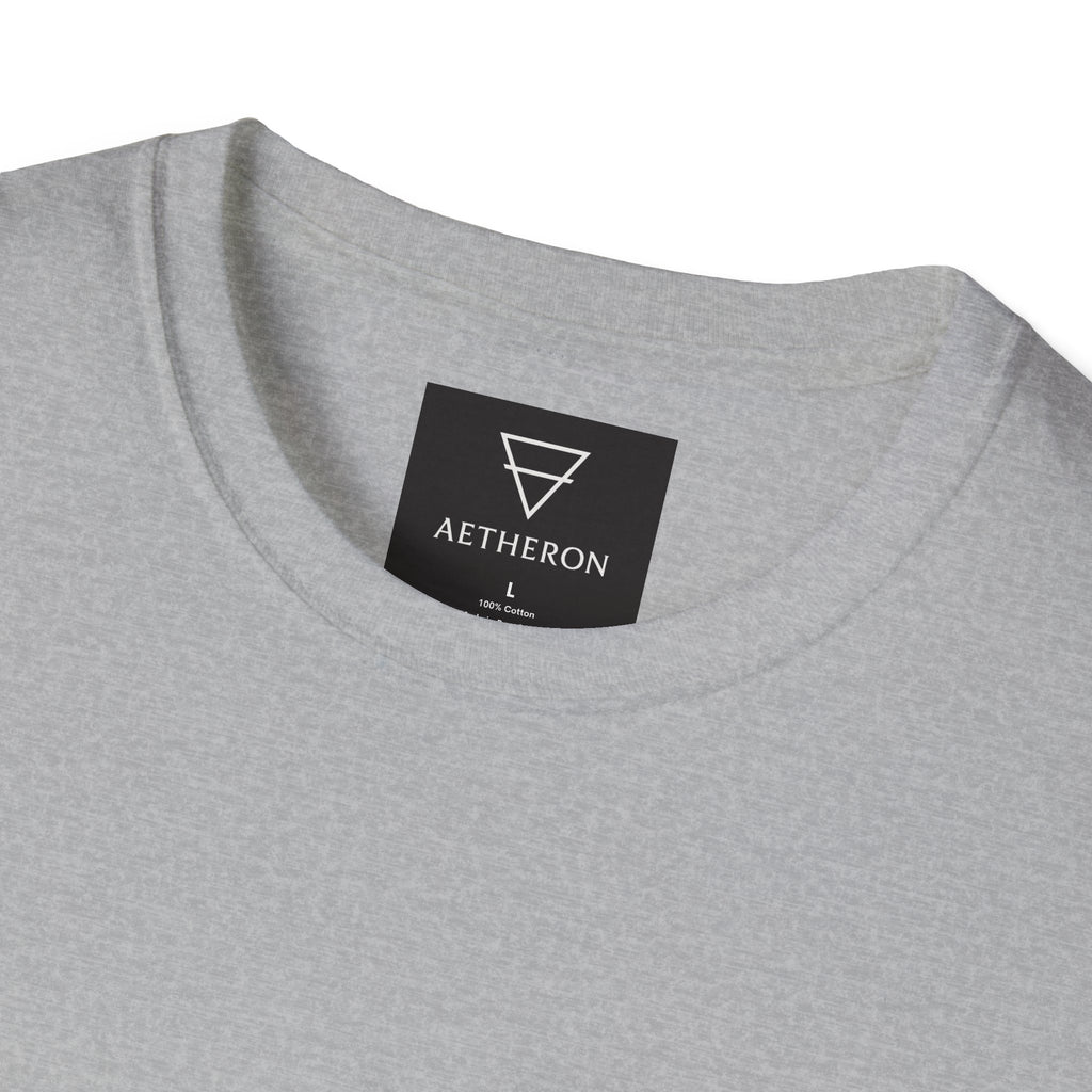 Aetheron Marble Icon Tee – Minimalist Sculpture Graphic