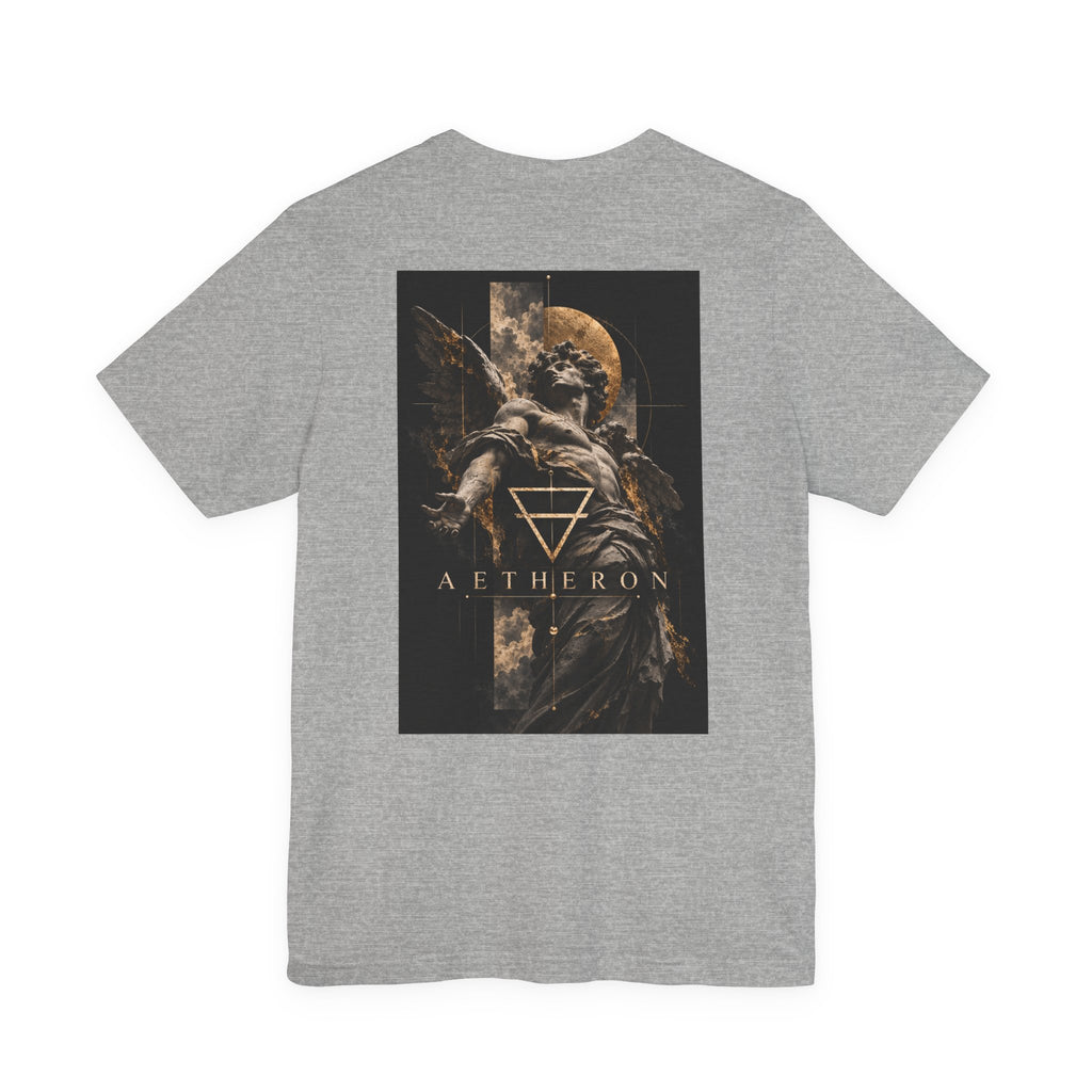 Aetheron Angel Graphic Tee – Classical Art Back Print