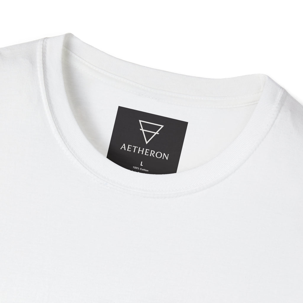 Aetheron Marble Icon Tee – Minimalist Sculpture Graphic
