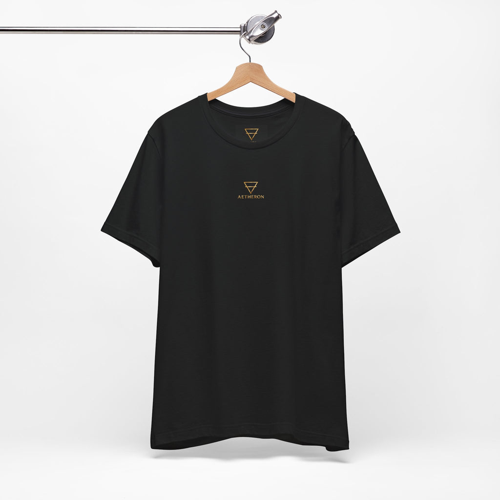 Aetheron Dark Angel Graphic Tee – Gothic Art Back Print
