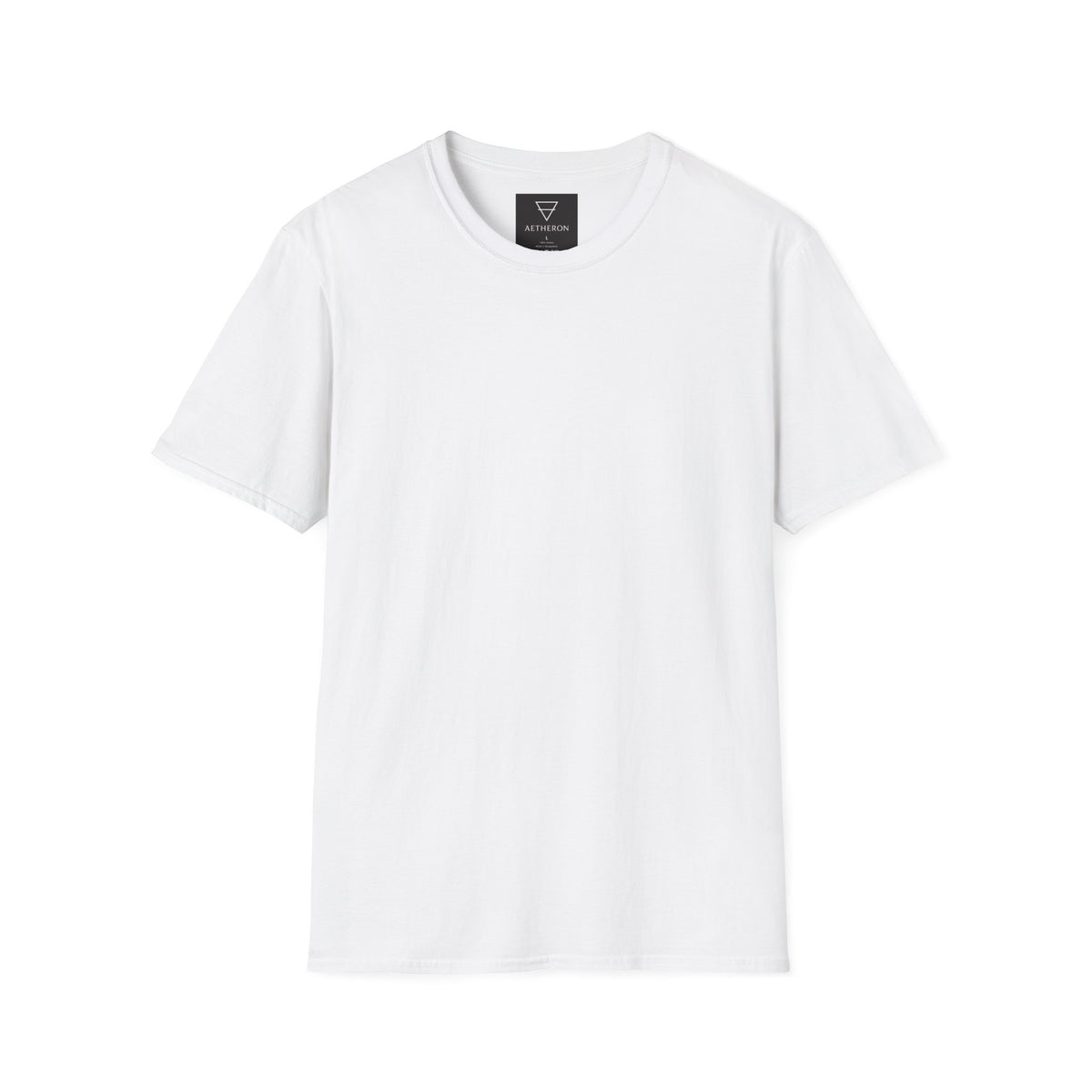 Aetheron Sculptural Emblem Tee – Classical Art Graphic