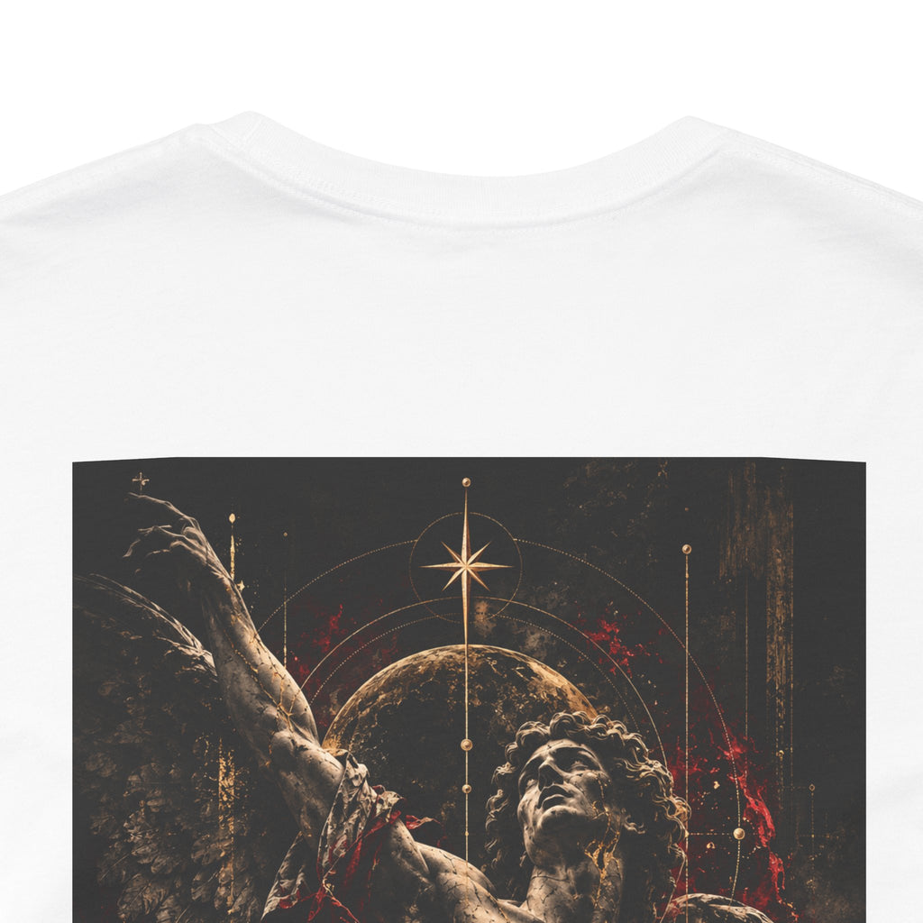 Aetheron Dark Angel Graphic Tee – Gothic Art Back Print