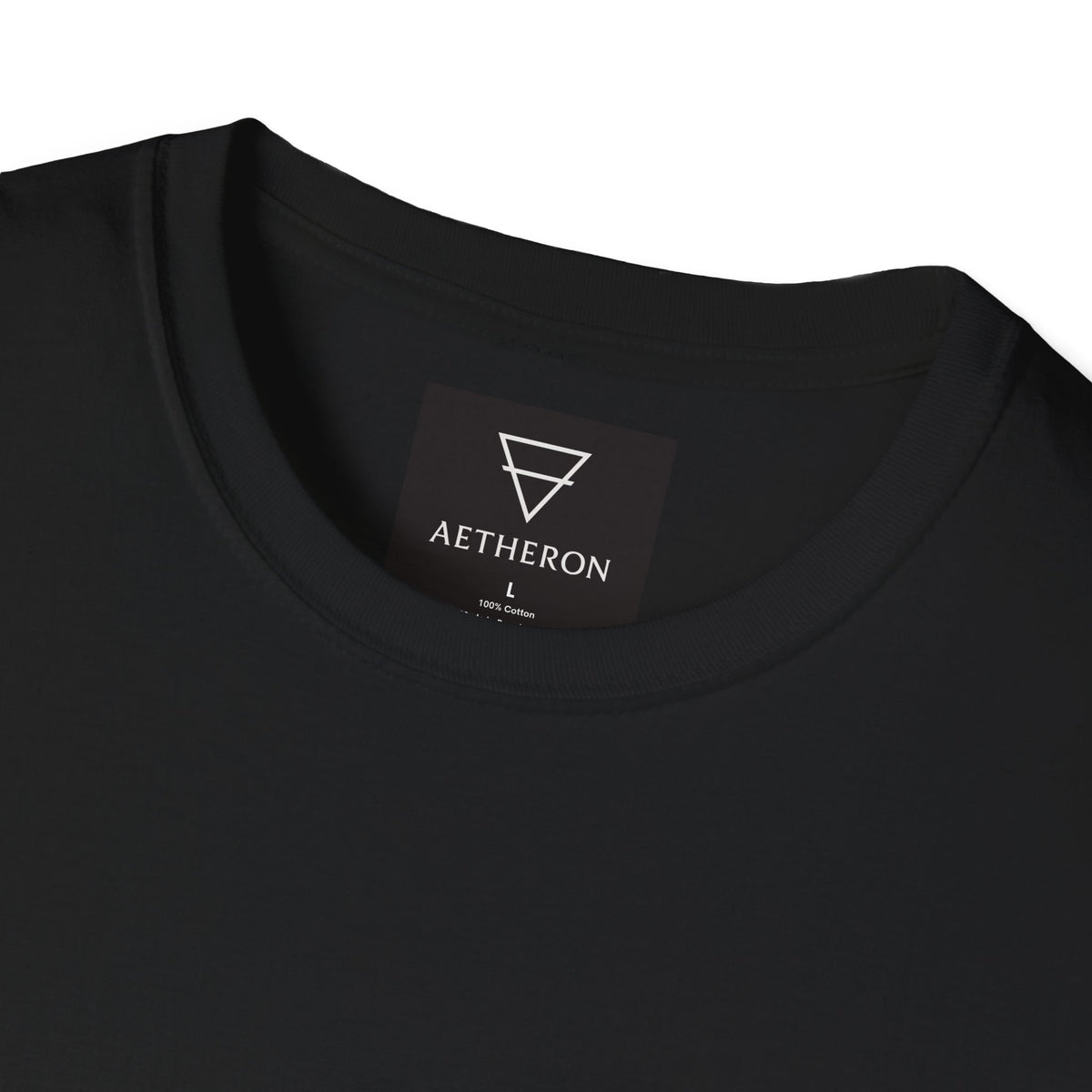 Aetheron Sculptural Emblem Tee – Classical Art Graphic