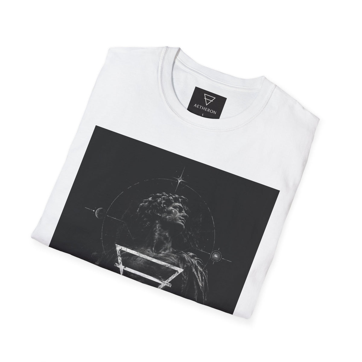 Aetheron Elemental Symbol Tee – Minimalist Art Graphic