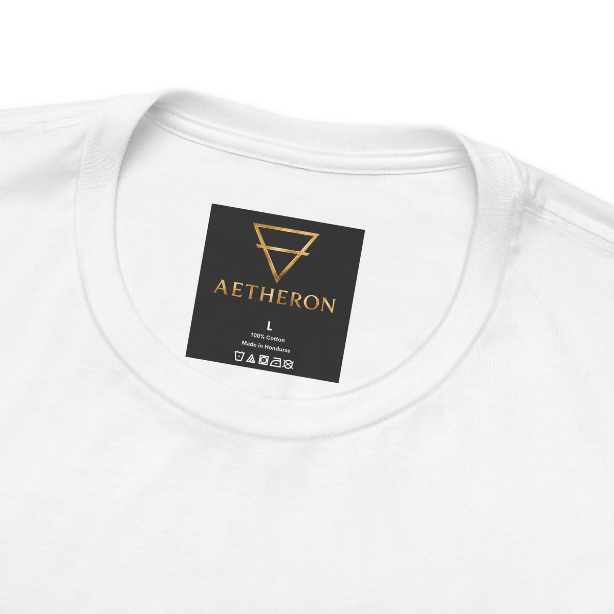 Aetheron Angel Graphic Tee – Classical Art Back Print