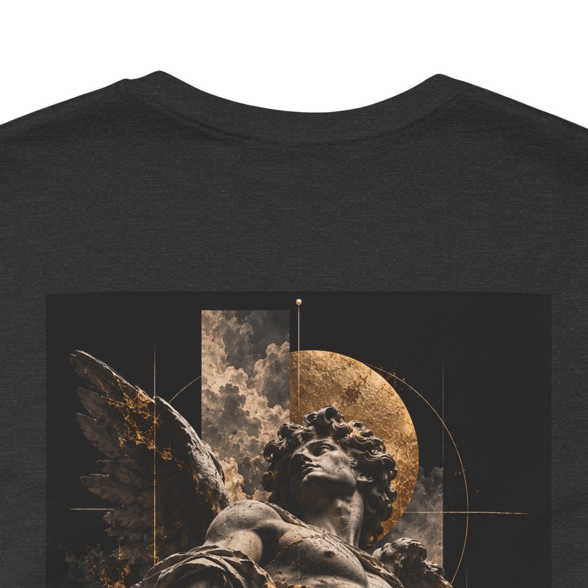 Aetheron Angel Graphic Tee – Classical Art Back Print