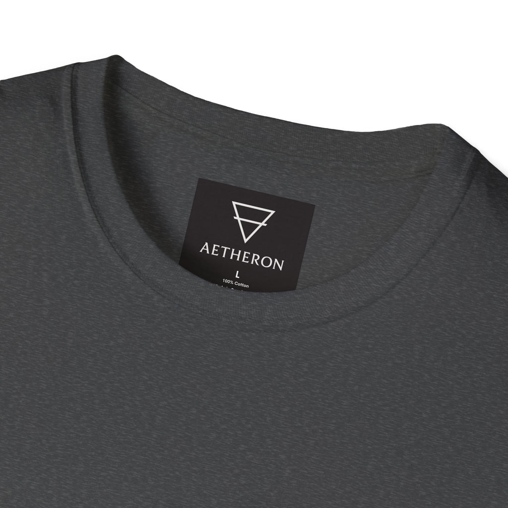 Aetheron Sculptural Emblem Tee – Classical Art Graphic