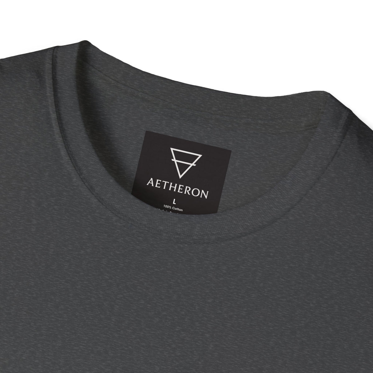 Aetheron Sculptural Emblem Tee – Classical Art Graphic