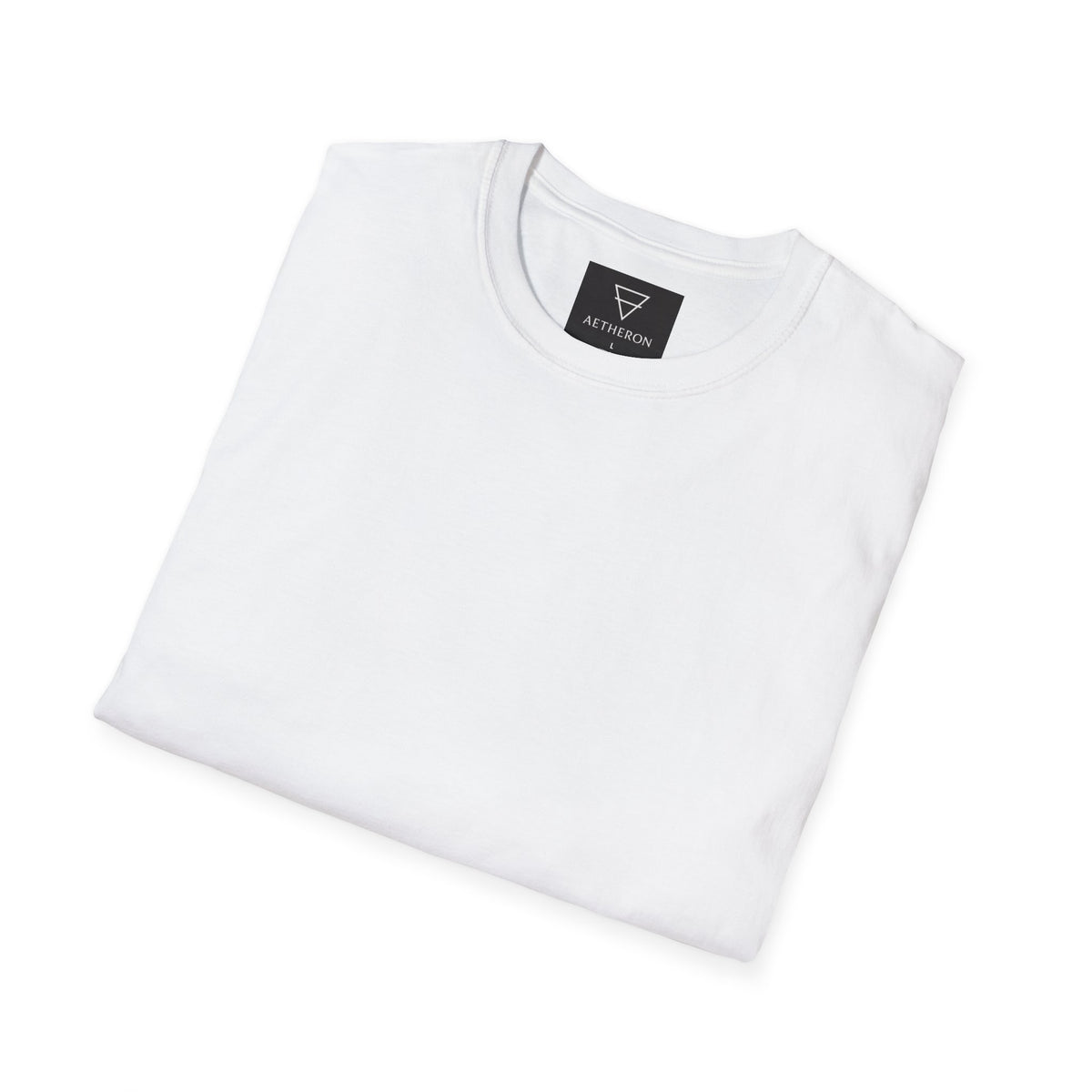 Aetheron Sculptural Emblem Tee – Classical Art Graphic