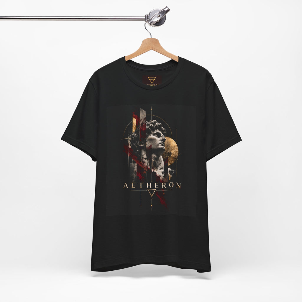 Aetheron Marble Muse Graphic Tee – Contemporary Art Print