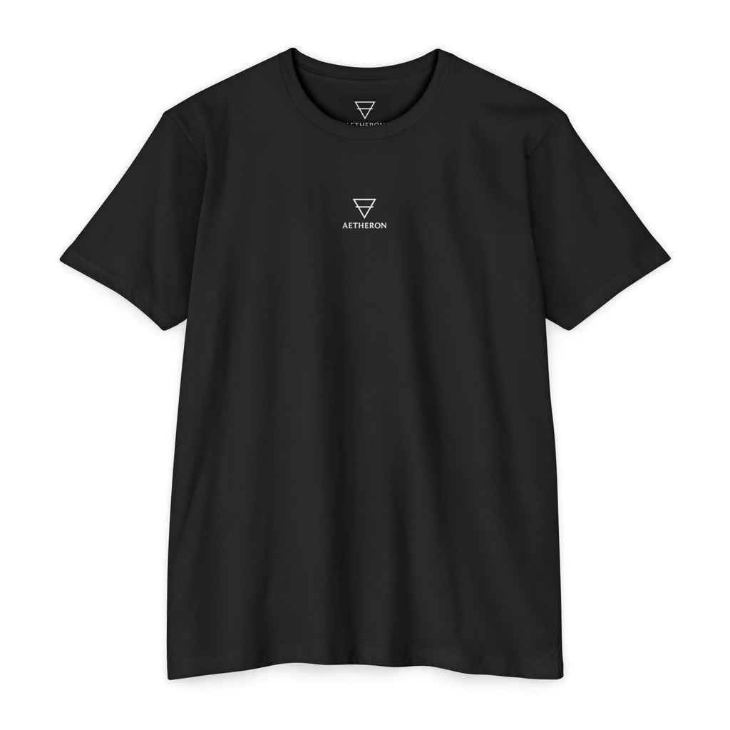Aetheron Celestial Angel Tee – Gothic Sculpture Back Print