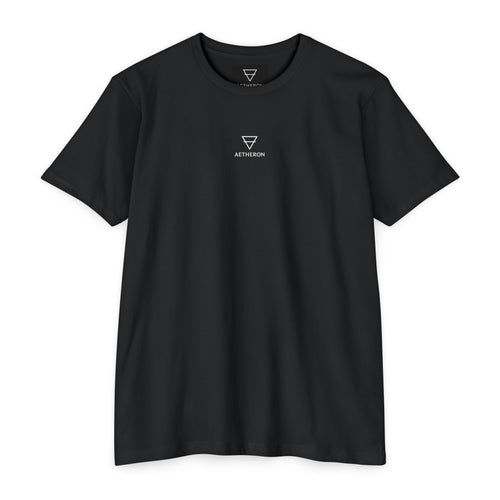 Aetheron Celestial Angel Tee – Gothic Sculpture Back Print