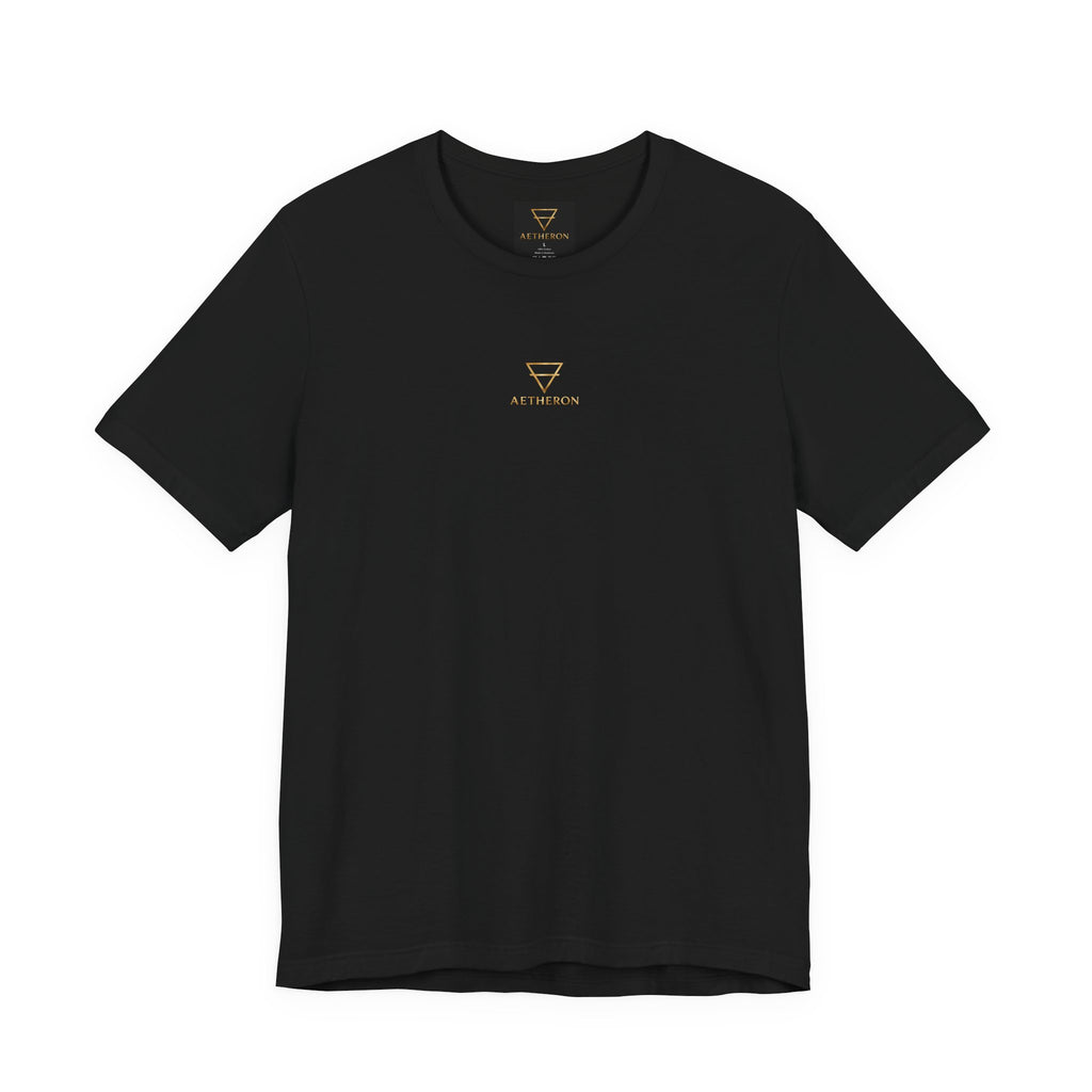 Aetheron Dark Angel Graphic Tee – Gothic Art Back Print