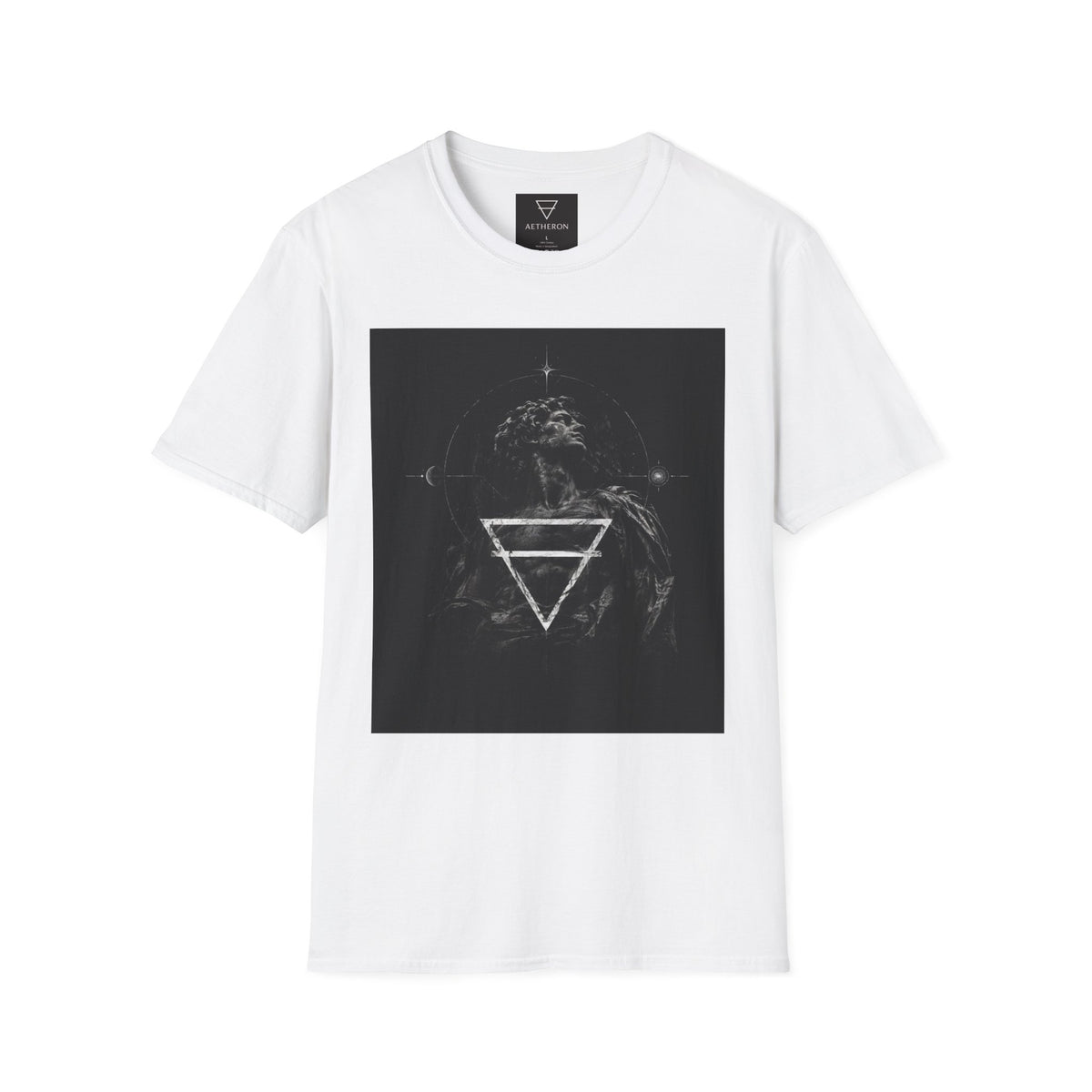 Aetheron Elemental Symbol Tee – Minimalist Art Graphic