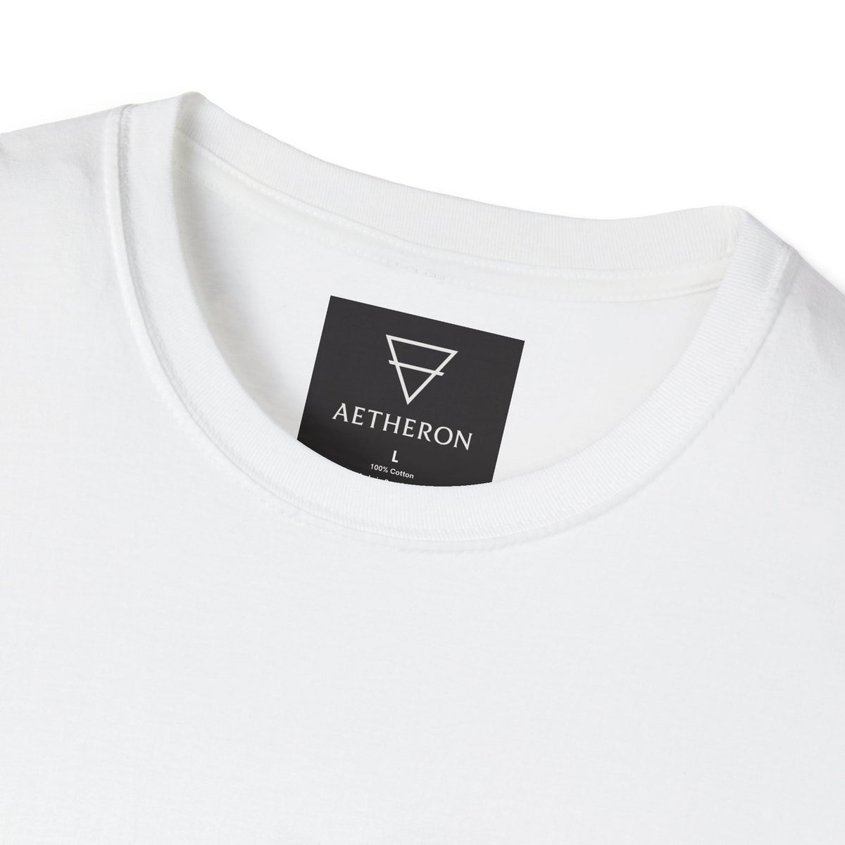 Aetheron Sculptural Emblem Tee – Classical Art Graphic