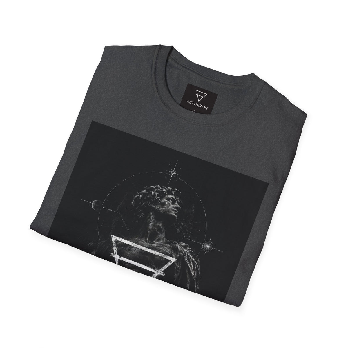 Aetheron Elemental Symbol Tee – Minimalist Art Graphic