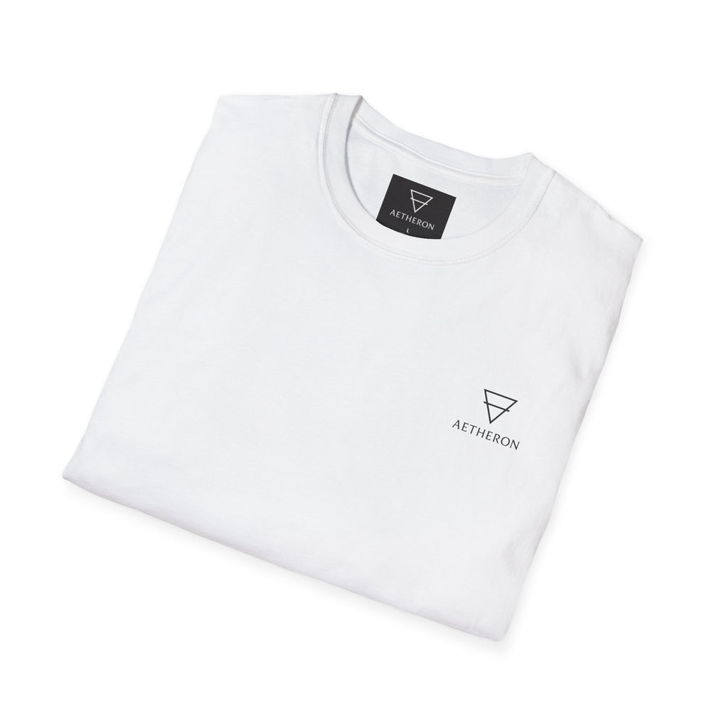 Aetheron Marble Icon Tee – Minimalist Sculpture Graphic