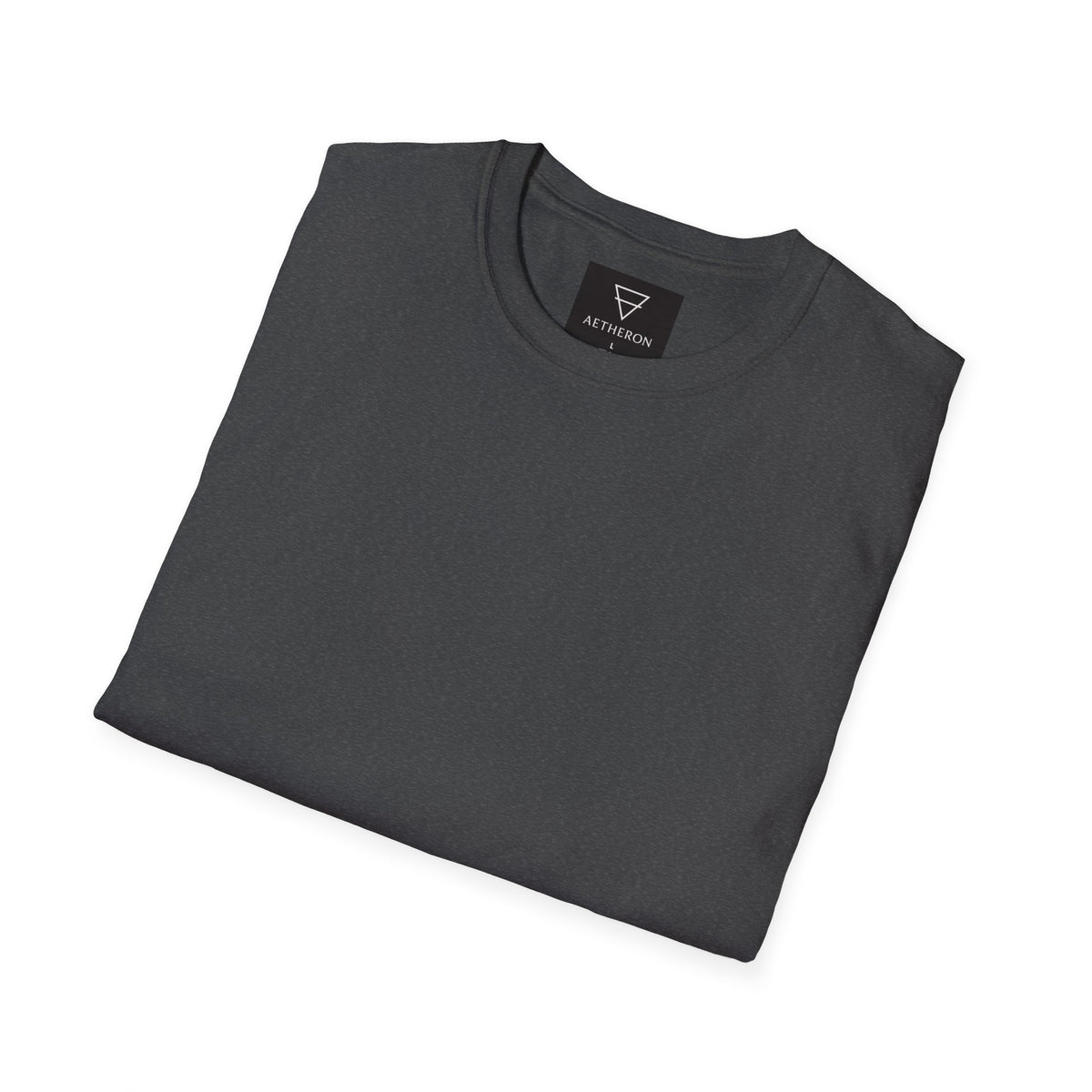 Aetheron Sculptural Emblem Tee – Classical Art Graphic