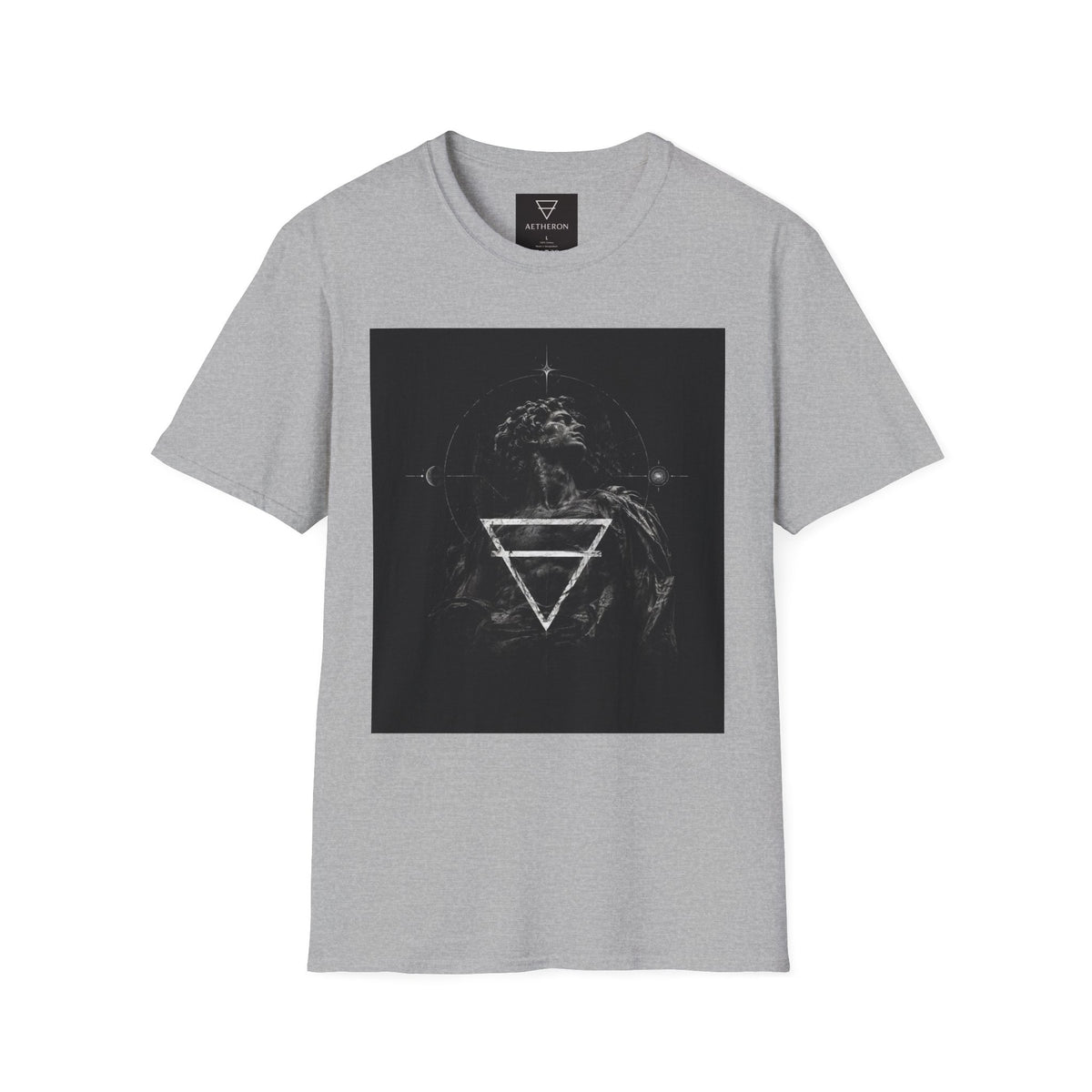 Aetheron Elemental Symbol Tee – Minimalist Art Graphic