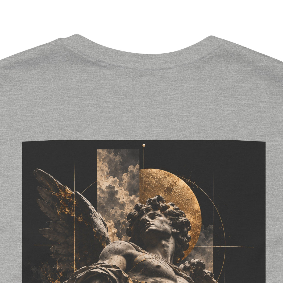 Aetheron Angel Graphic Tee – Classical Art Back Print
